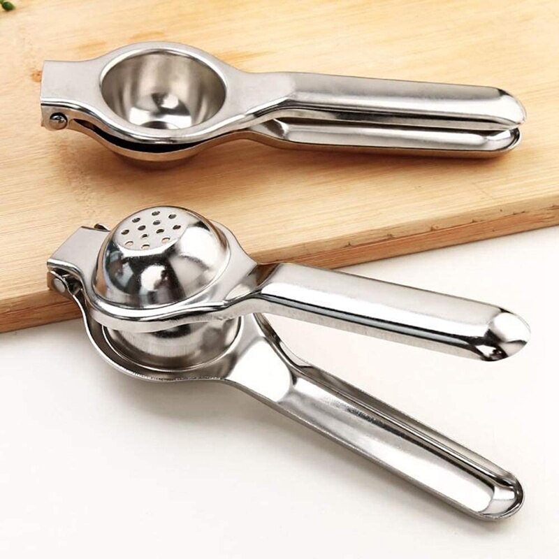 Heavy Duty Stainless Steel Lemon Squeezer - Manual Citrus Juicer Large
