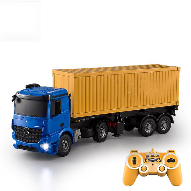 Afstandsbediening Model Techniek Auto Kinderen Speelgoed Verjaardag Kerstcadeau Afstandsbediening Vracht Container Container Truck 1:20
