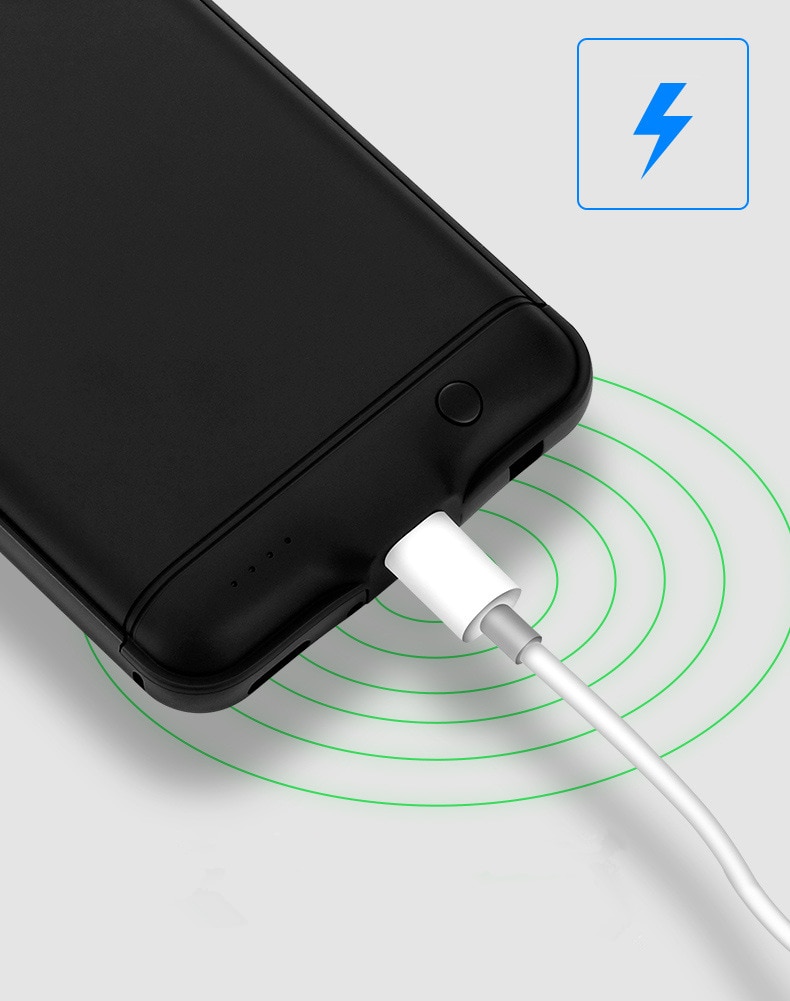 6000Mah Per huawei honor Cassa di Batteria di 9 Struttura In Metallo Caricatore di Sostegno Della Copertura di Caso di Potere del Pacchetto della Banca di Potere Per huawei honor 9 Cassa di batteria