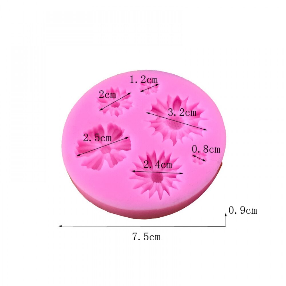Rose Flowers Silicone Mold Cake Chocolate Gumpaste Molds Wedding Cake Decorating Tools Fondant Candy Clay Cake Baking Moulds
