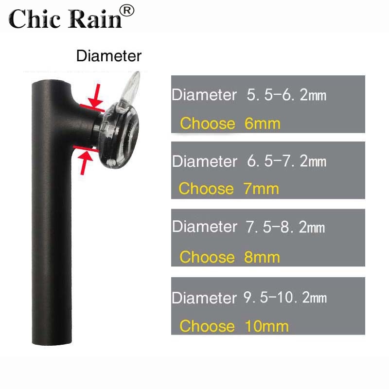 Bluetooth oortelefoon transparante siliconen oorhaak lus clip headset oorhaak vervangende hoofdtelefoon accessoires 6mm 7mm 8mm 10mm