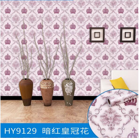 Papel tapiz de vinilo de PVC lavable estilo mediterráneo, para decoración del hogar, Adhesivo de pared de fondo TV, barato: HY9129