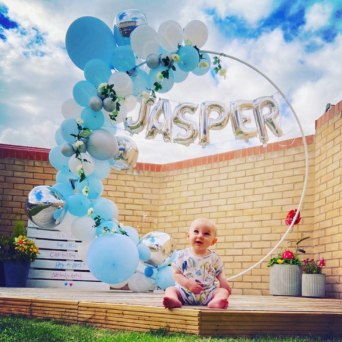 Round Balloon Circle Balloon Arch Birthday Balloon Stand Support Holder Wedding Birthday Party Decoration Baby Shower Background