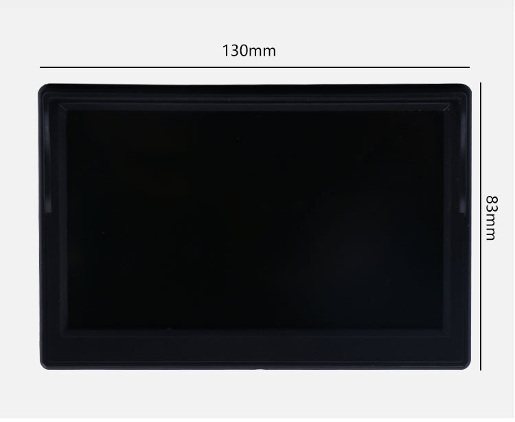 5 Inch Car Monitor TFT LCD 5" HD Digital 16:9 800*480 Screen 2 Way Video Input For Reverse Rear View Camera DVD VCD