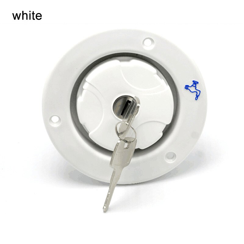 RV Gravity Water Inlet for RV Camp Trailer Car Accessories Replacement Parts CSL88: white