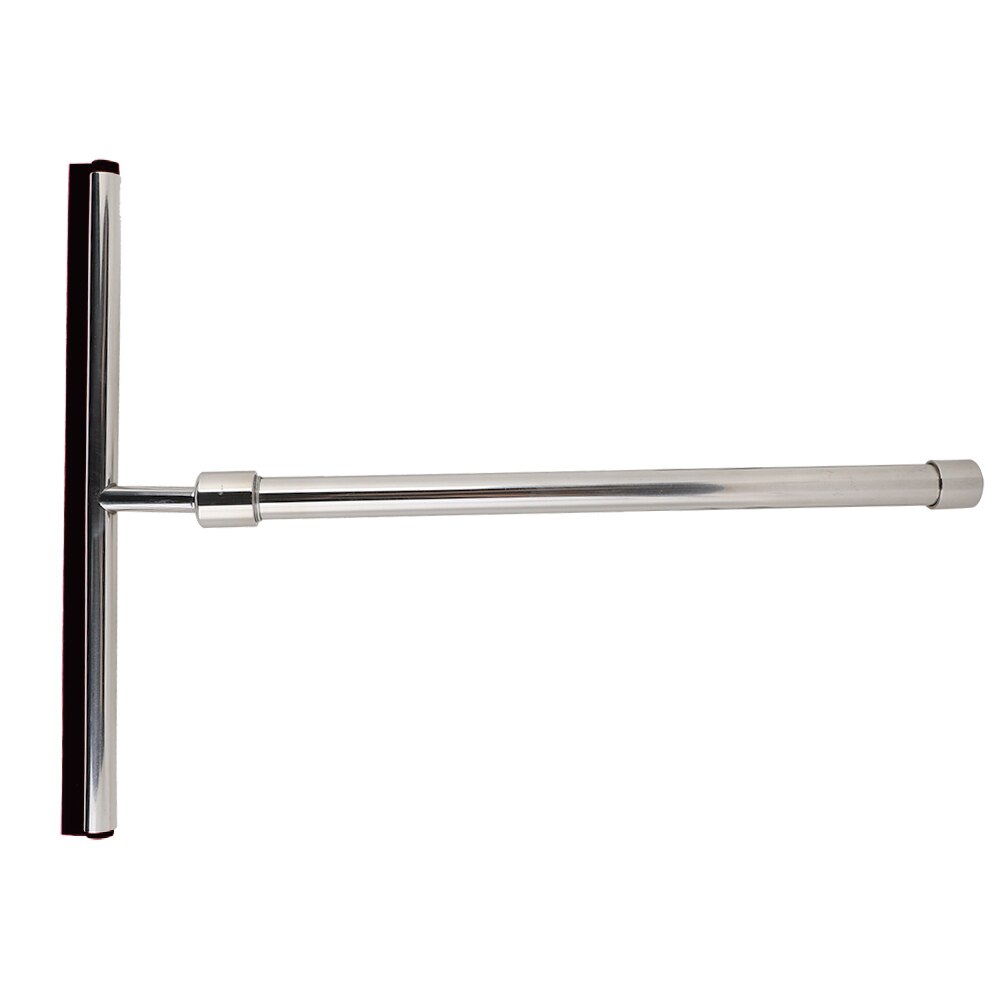 Extendable Stainless Steel Handle Silicone Window Cleaner Glass Wiper Bathroom Mirror Washing Brush Car Window Cleaning Brush