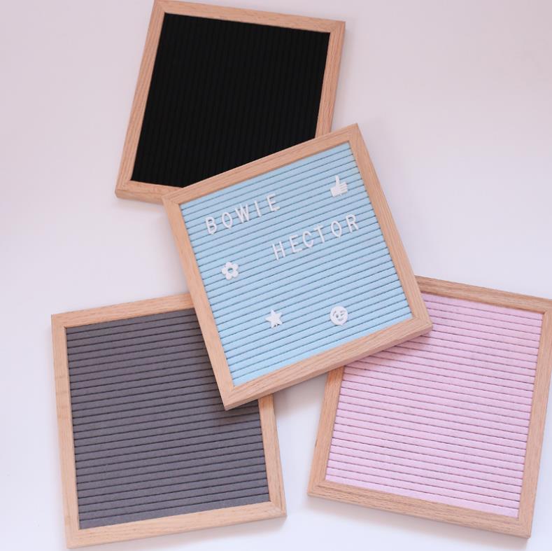 Changeable Felt Letter Board Menu Message Bulletin Board Grey Pink white Letter Baby Shower Sign Wedding Party Sign