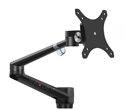 OL-3L OL-3T DIY part 32" monitor tray with long arm aluminum desktop accessory part silver black rotate 360 full motion tilt: BLACK