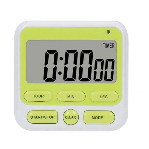 Klok Keuken Timers Koken Digitale Timer Countdown Alarm Bakken Cake Pizza Timer Keuken Tool: green