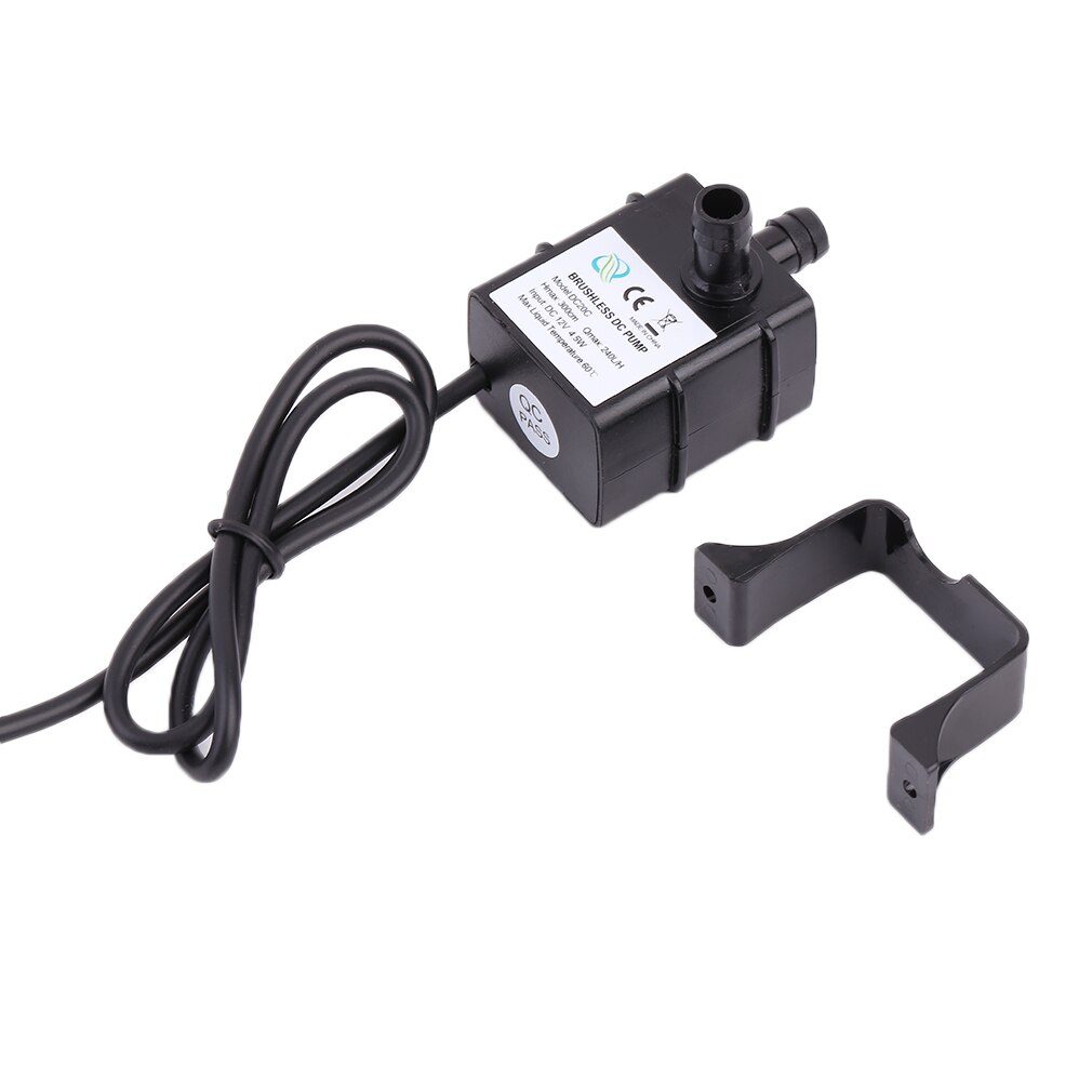 AD20P 240L/H DC 12V 2 fazy chłodzenia procesora samochodu bezszczotkowa pompa wodna wodoodporna niskie zużycie energii pompa wody