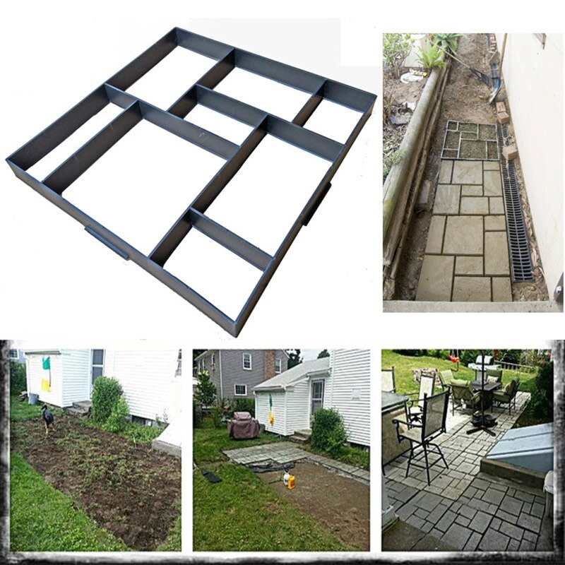 Garden Path Making Mould DIY Concrete Pavement Garden Path Mold B1