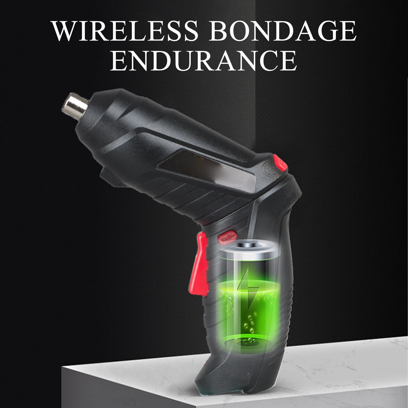 Multifunctional Electric Screwdriver Rechargeable Electric Screwdriver Set Mini Household Lithium Battery Tool Electric Drill