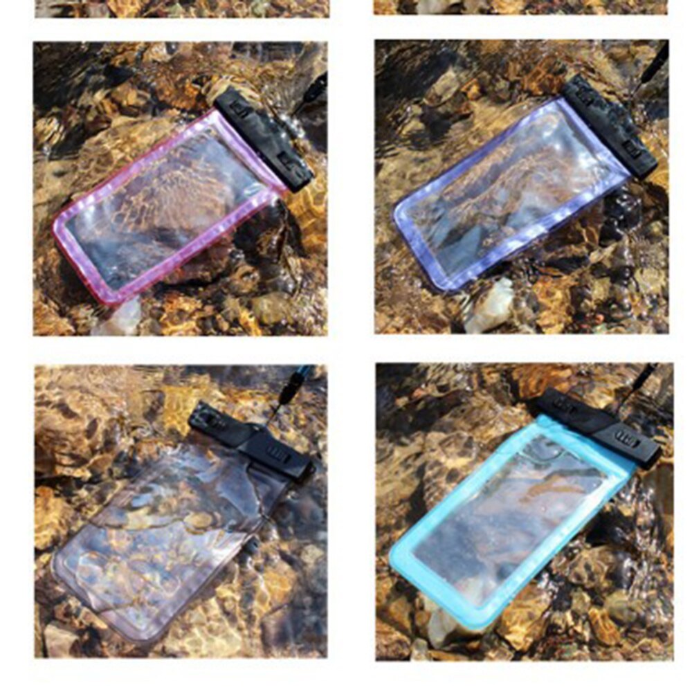 Universal Waterproof Phone Pouch with Sensitive and Transparent TPU Screen WaterProof Snowproof Shockproof Cell Phone