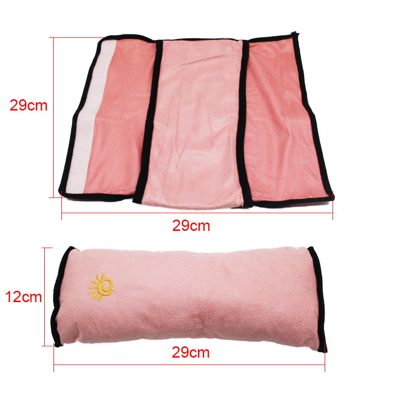 Oreiller pour bébé, ceinture de sécurité de voiture et positionneur de sommeil, protection des épaulettes, coussin de siège de véhicule réglable pour enfants, parc pour bébés