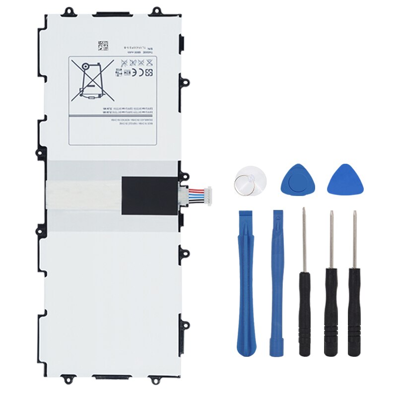 Ohd original de alta capacidade tablet substituição bateria t4500e para samsung galaxy tab3 p5210 p5200 p5220 6800mah + ferramentas