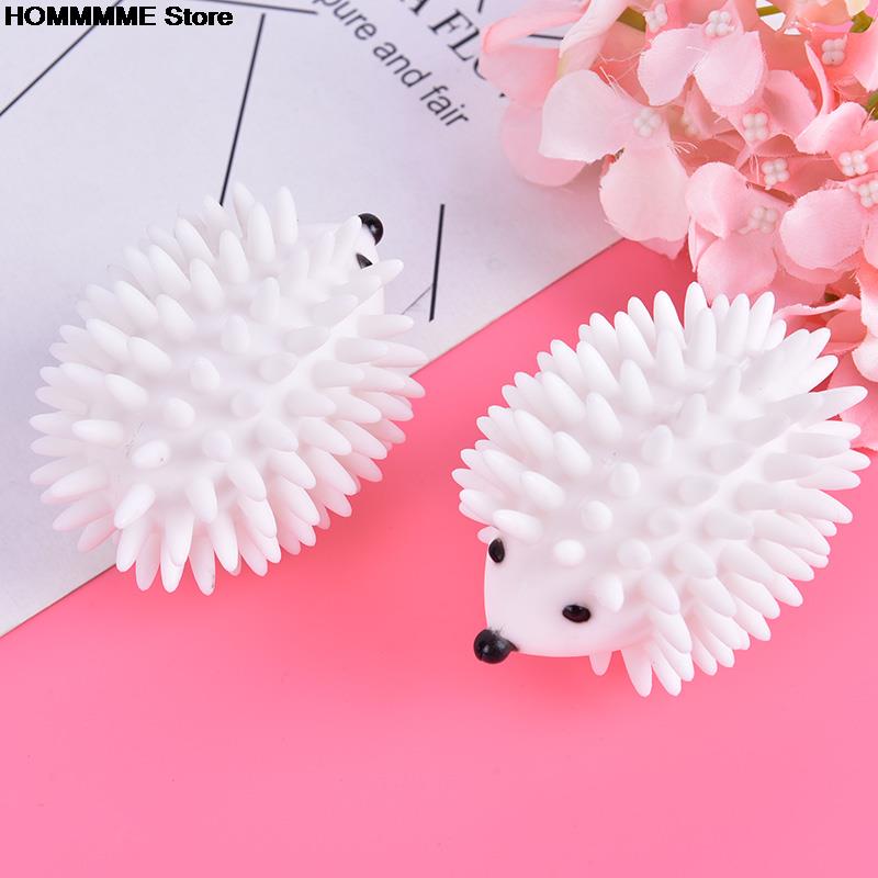 Laundry Lint Hair Catcher Floating Pet Fur Catcher for Washing Machine Hedgehog Drying Ball Laundry