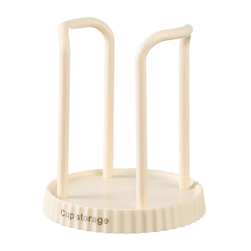 Plastic Beker Opslag Houder Ponsvrij Water Thee Kopjes Dispenser Rack Koffiemok Display Stand Plank Thuis Desktop Organizer Decor