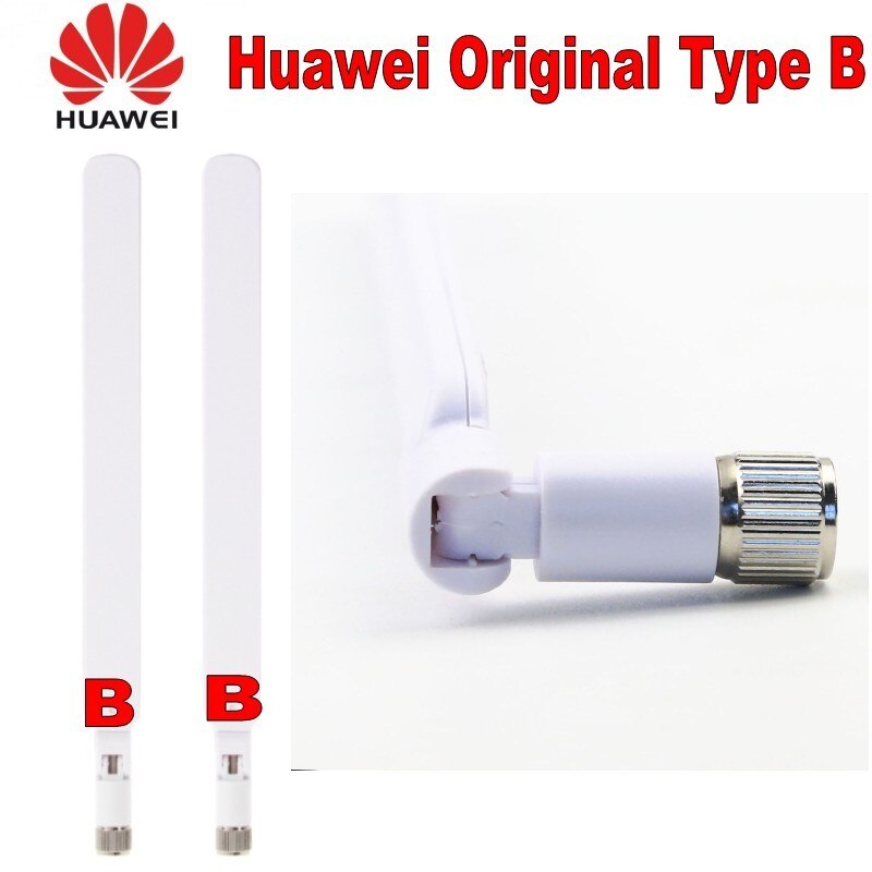 2x 4G Antenni SMA Uros - 698-2700MHz - Huawei Reitittimeen B593 E5186 B315 B310