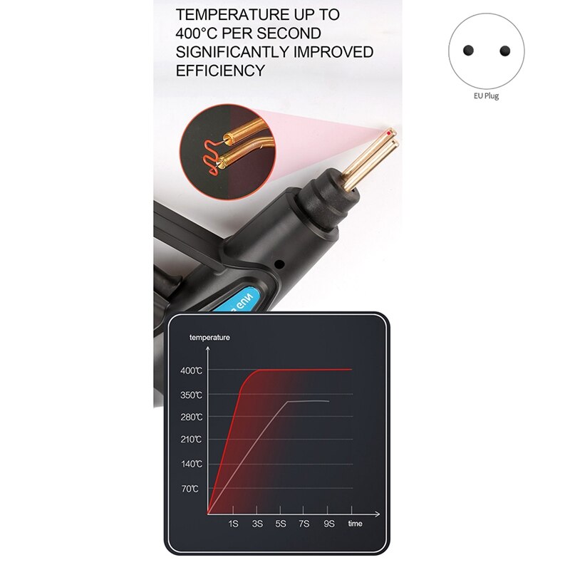 70W Hot Stapler Plastic Welding Machine Car Bumper Repair Tools Kit for Plastic Staple Repairing Machine