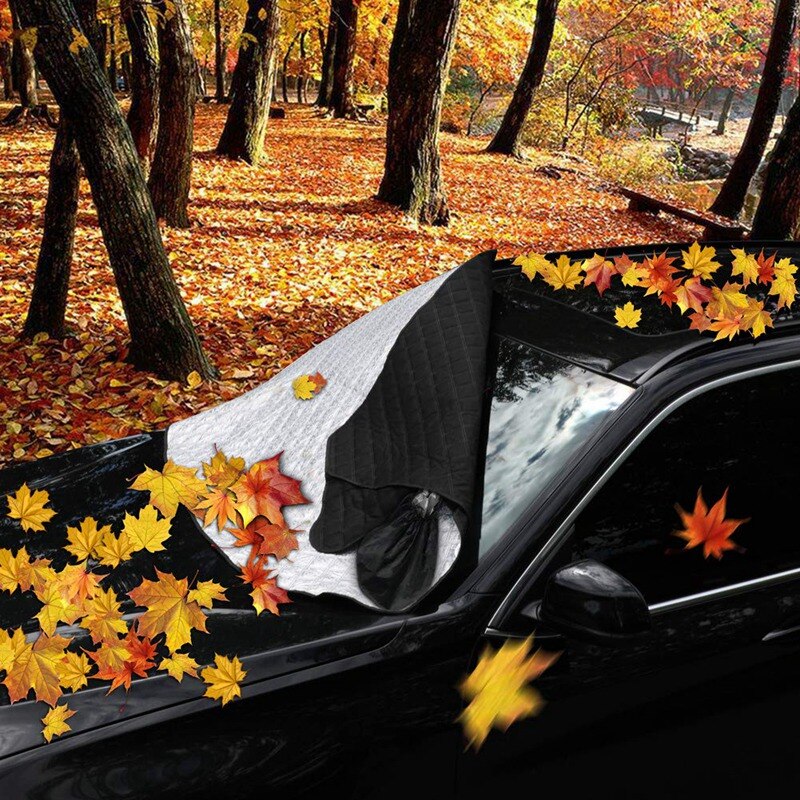 ¡Topparabrisas delantero de automóvil, protector de nieve plegable, protector solar para ventana frontal, Escudo de nieve magnético, protector de nieve Plus 2 Reve