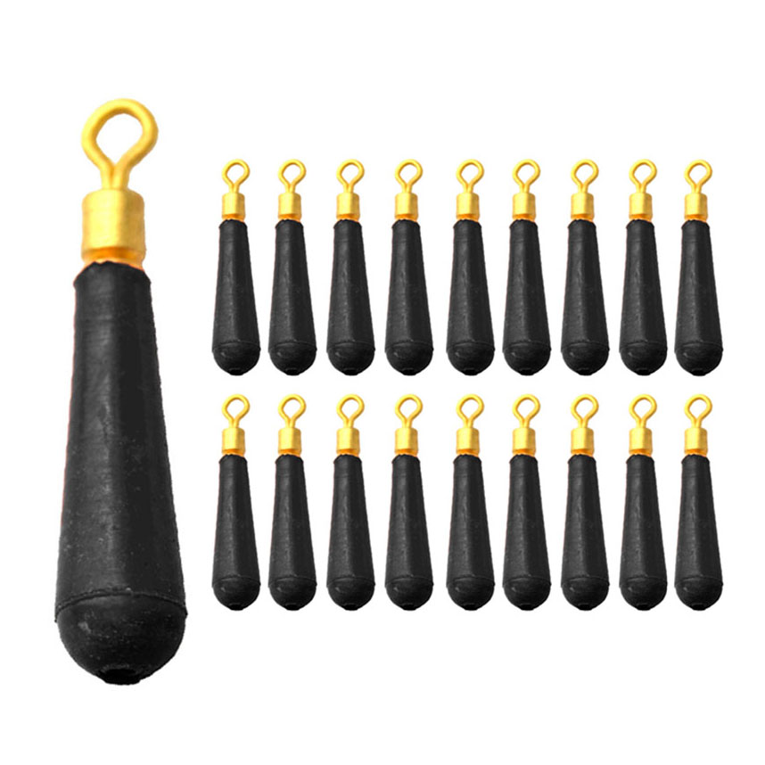 10-100pcs Copper Head Rubber Bobber Drift Fishing Floats Seat Vertical Fishing Float Rotation Buoy Seat Bobber Accesories