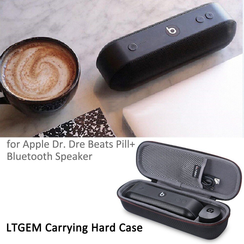 LTGEM Portable Opslag Reizen Draagtas voor Apple Dr Dre Beats Pill Plus