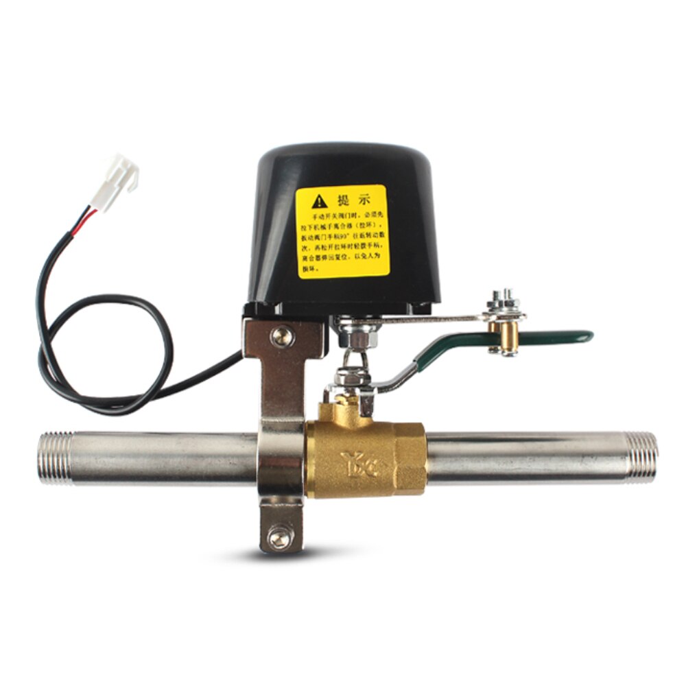 1/2 &quot; 3/4 &quot; 1 &quot; sähköinen automaattinen manipulaattorin sulkuventtiili  dn15 dn20 dn25 hälytyskaasun vesiputken turvalaitteelle 12v 1a