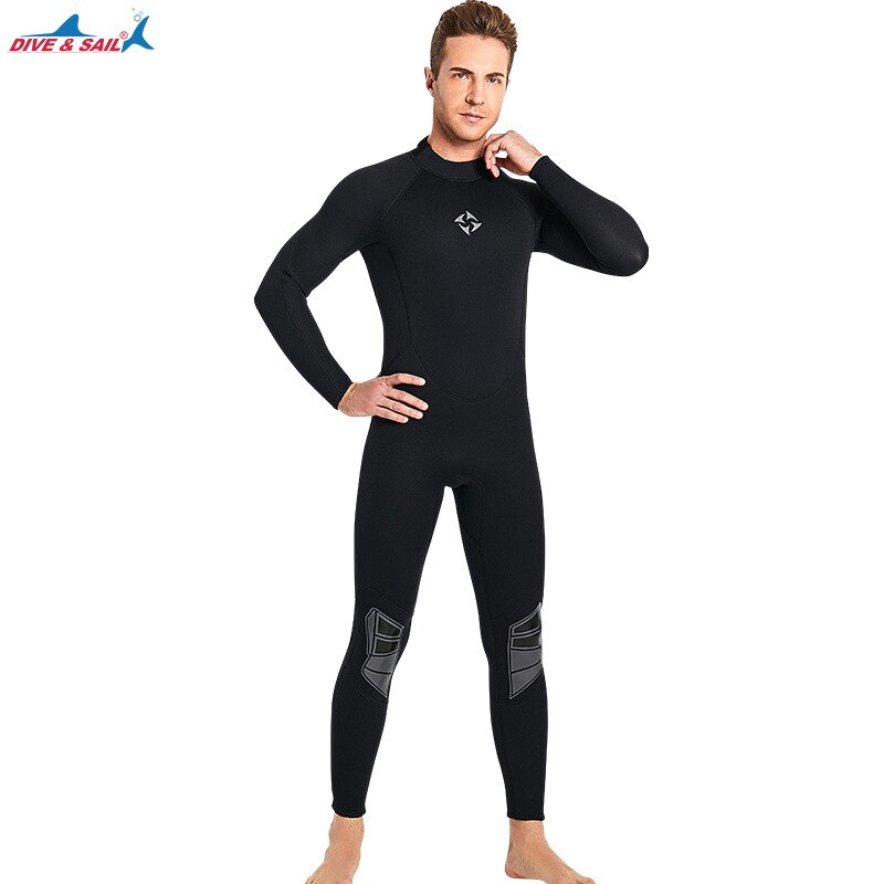Ultra stretch 3mm neoprenanzug, ganzkörper-tauchanzug mit reißverschluss am rücken, einteilig, zum schnorcheln, tauchen und schwimmen