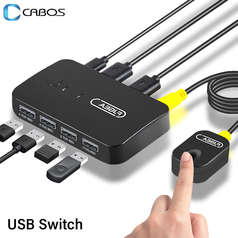 Przełącznik USB Koncentrator USB KVM Przełącznik do udostępniania drukarki Wspólna klawiatura komputerowa Mysz Dysk U z kontrolerem pulpitu Przełącznik KVM USB 2.0