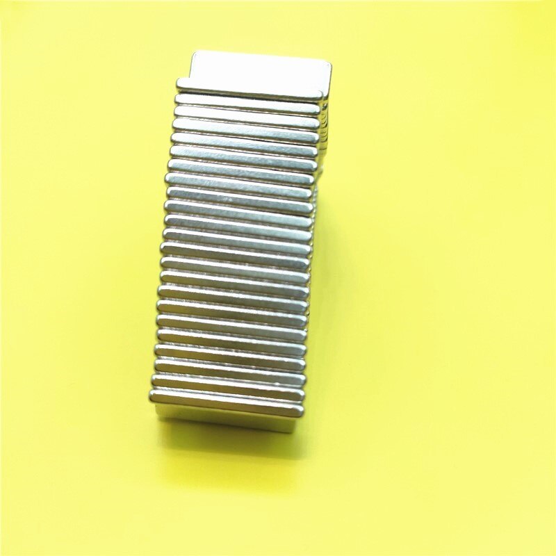 Curtain magnet 20x6x2 N52 Strong mm Square NdFeB Rare Earth Magnet 20mm x 6xmm x 2mm Neodymium Magnets 20 x 6 x 2
