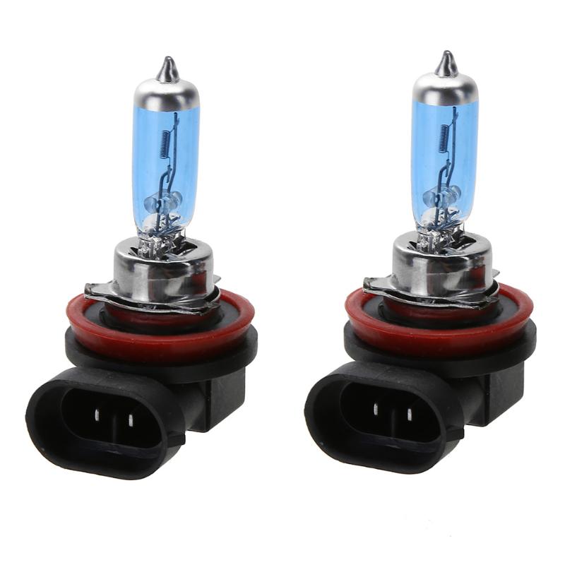 Vodool 2Pcs H11 12V 55W Blauw Halogeen Lampen Voor Auto Koplamp Mistlamp Vervanging Halogeen lamp Auto Lichtbron