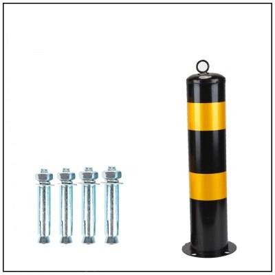 Car place upright column pillar crutch lock truck pole parking place lock auto arch guardrail guar bar c car steering wheel lock