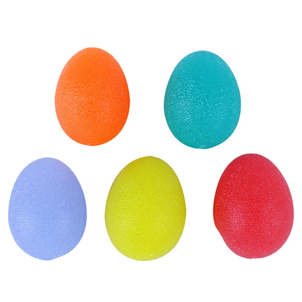 3Pcs Silicone Hand Grip Strength Trainer Stress Relief Therapy Squeeze Ball for Muscle Recovery Hand Gripper Trainer