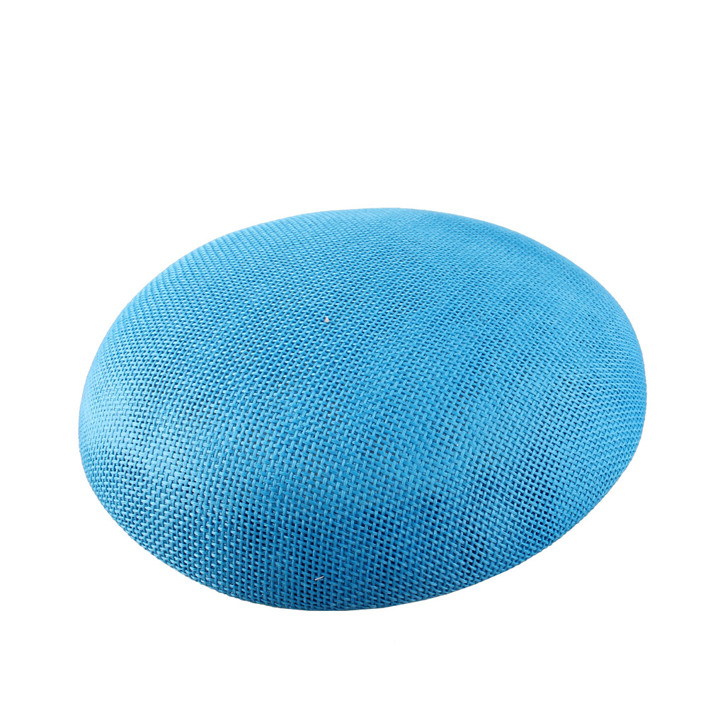 Fascinateurs Ronds Sinamay de 15cm pour Femme, Chapeau de ixde Mariage, Accessoire de Coiffure à Monter Soi-Même: XXS / Gris clair