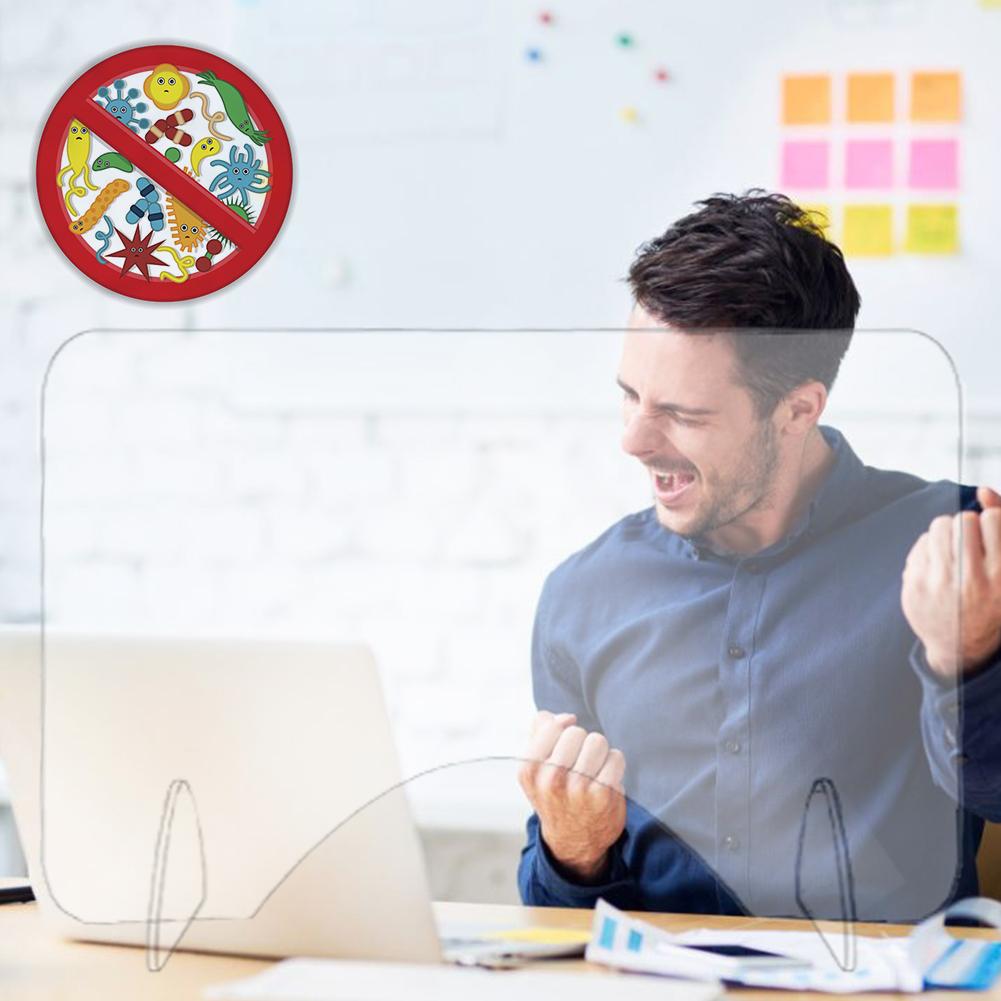 Sneeze Guard Shield Acrylic Countertop Shield Clear Sneeze Guard For Resume Work Health Protection Of Employees And Customers