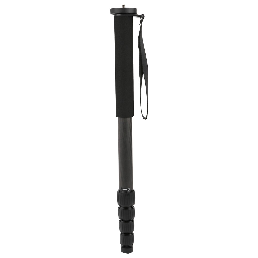 C-333 Carbon Fiber Monopod Tripod Stand with Storage Bag for