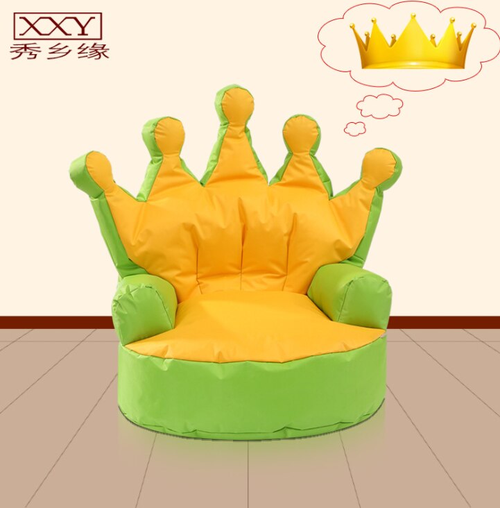 Barnstol soffa barn bean bag tecknad haj hud exklusiv baby stol småbarn bo puff sits bean stol endast täcka ingen fyllning