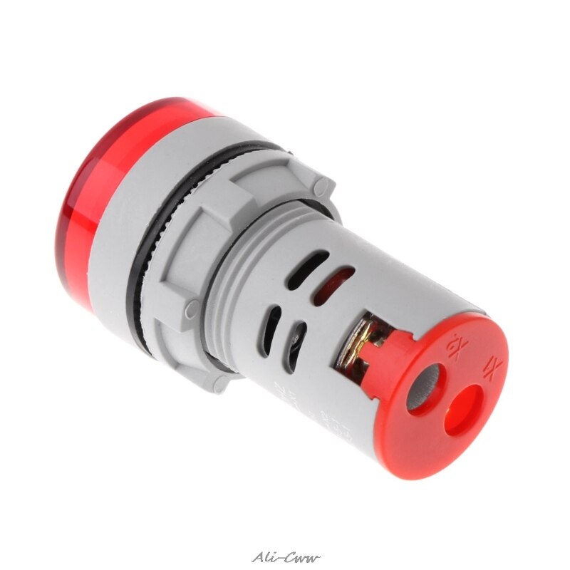 22mm Hertz AC Frequency Meter LED Digital Display Indicator Signal Lamp Lights