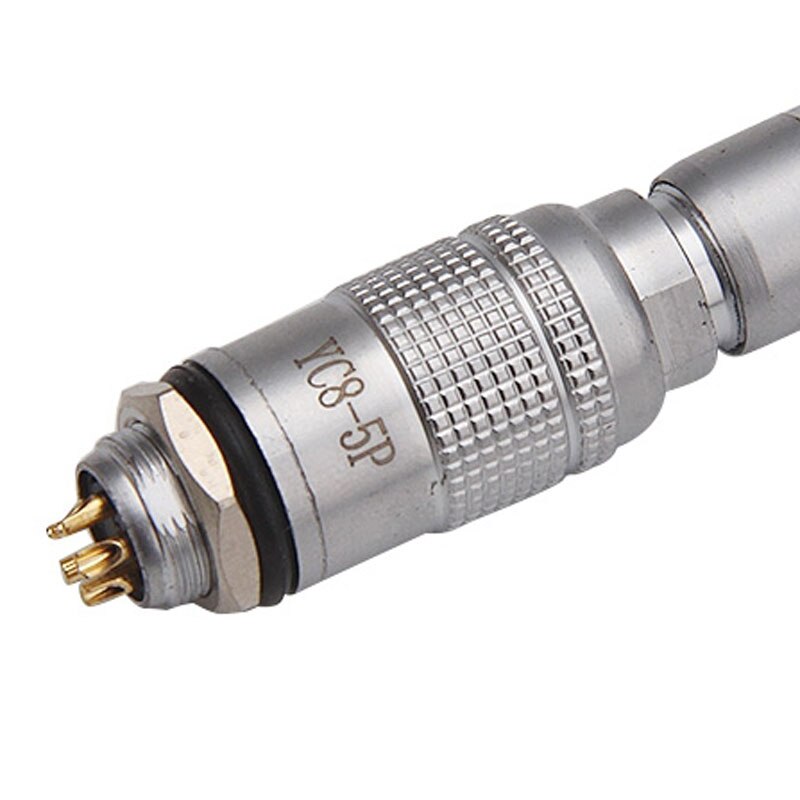 Yc8 mini sirkulære kontakter 8mm 2 pin 3 pin 4 pin 5 pin 6 pin 7 pin sensor kontakt