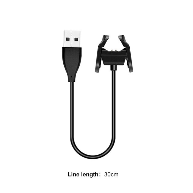 Chargeur USB pour Xiaomi Mi Band 4, câble de charge rapide, accessoires pour adaptateur: 30CM