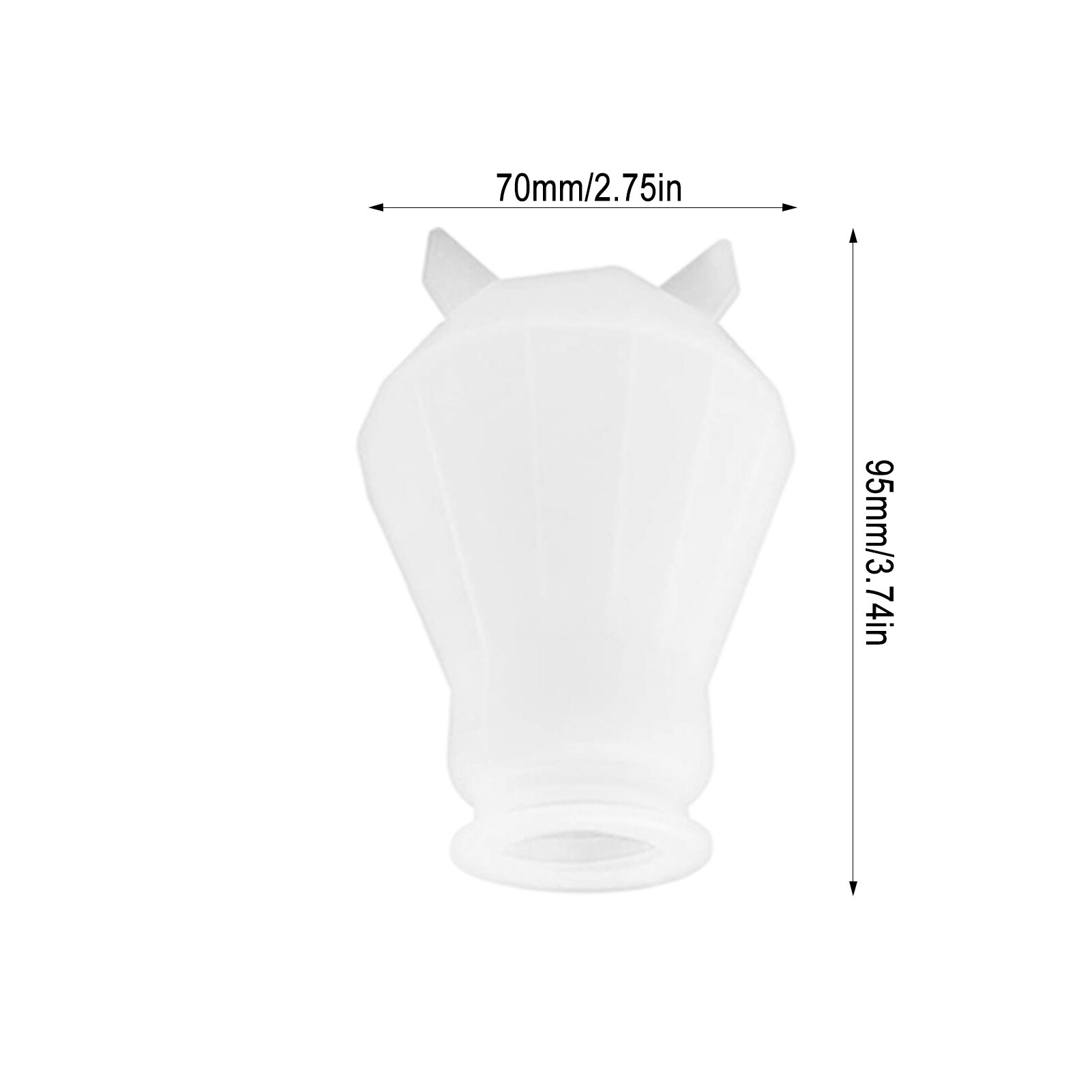 DIY Light Bulb Resin Mold Light Bulb Epoxy Mold Mirror Surface Light Bulb Mold Crystal Light Bulb Decoration Mold