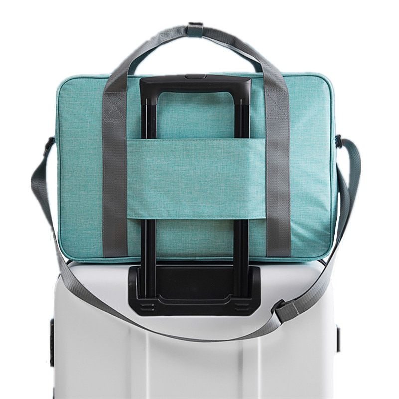 Män affär axel resväska handväska kvinnor vattentät förpackning kuber duffle påse bagage tillbehör förvaring arrangör