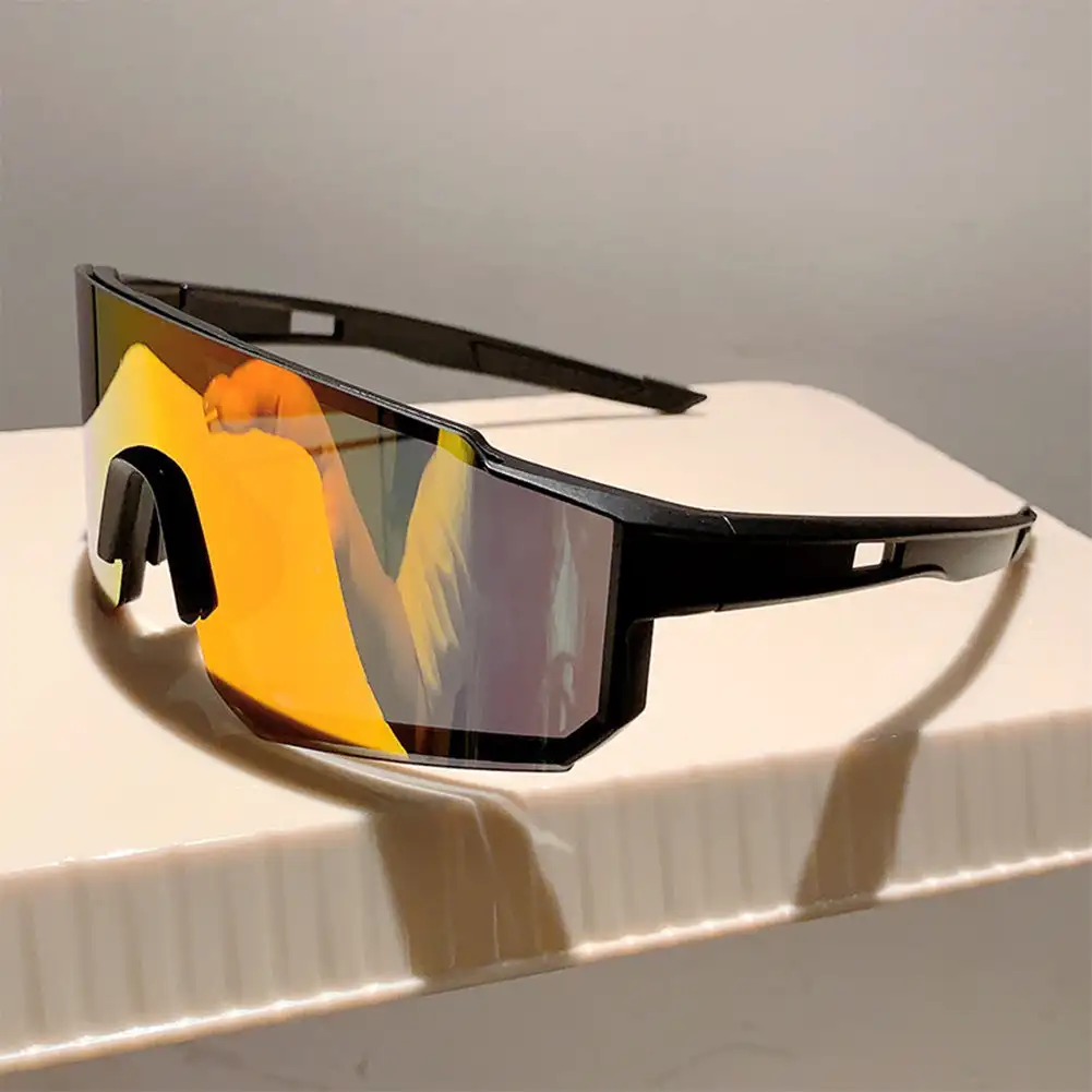 Outdoor Sport Goggle Skiing Eyewear Cycling Sunglasses Women For Men Brand Sun Glasses Popular Punk Skiing Windproof Shades: green