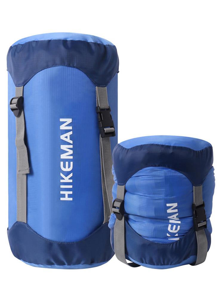 Wasserdicht Kompression Zeug Sack draussen Camping Schlafsack Nylon Lagerung Tasche Für Camping Reise Wandern