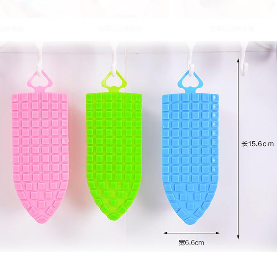 Dish Brush with Washing Up Liquid Soap Dispenser Kitchen Utensil Pot Clean Brush #11