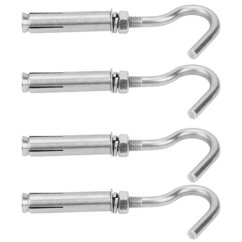 threaded insert self tapping inserts Expansion Screw Hook 304 Stainless Steel Wall Concrete Brick Fastener Hardware M6