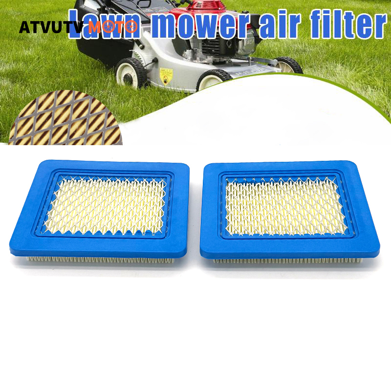 Filtros de ar para Briggs Stratton, Elemento filtrante quadrado, 491588, Toro 20332, Artesão 3364, Cortador de relva, O20, 20, 2 unidades