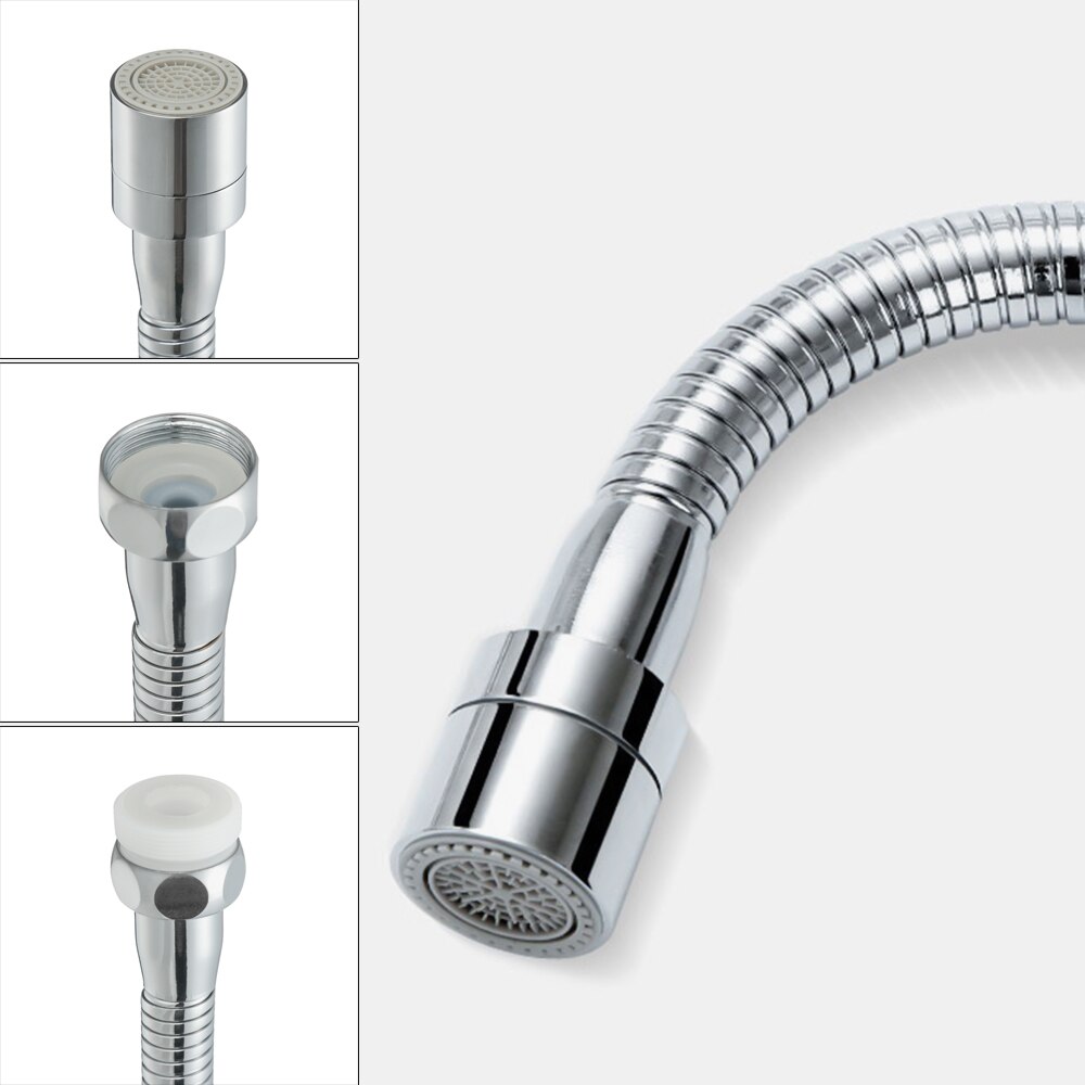 360 ° Rotatie Keuken Uitbreiding Kraan Filter Koperen Mondstuk Tap Connector Adapter Water Saving Swivel Badkamer Accessoires