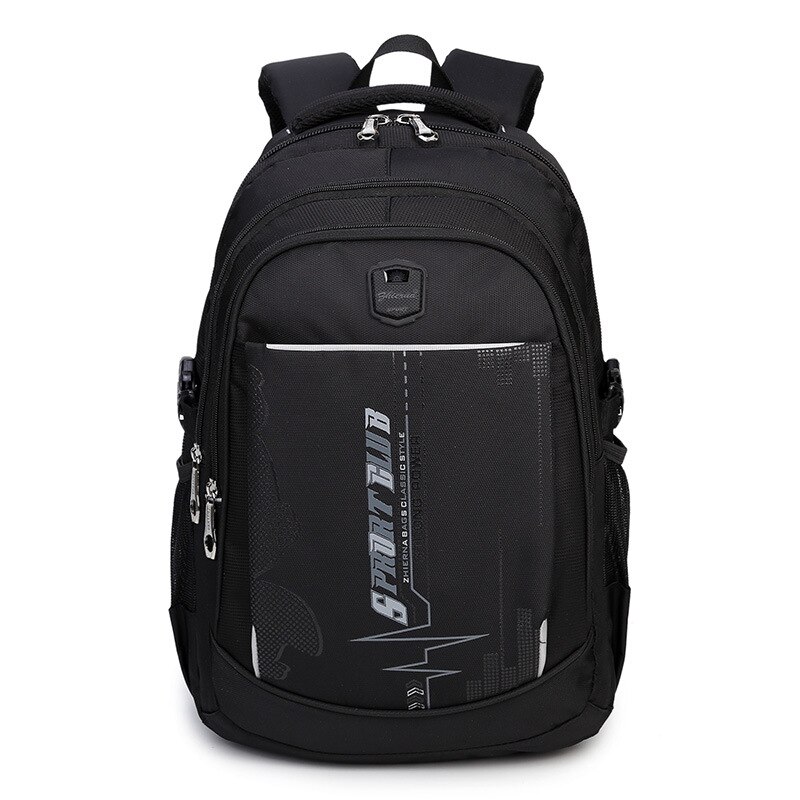 Oxford Brand Men Backpack Light Comfort Backpack for 15.6 inch Laptop Breathable Rucksack Students School Bag: Gray