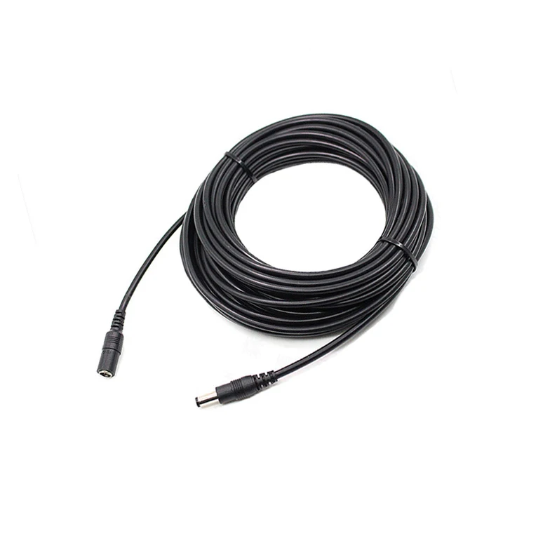30ft 10m DC12V Verlängerung kabel Kabel 5,5mm x 2,1mm Stecker für CCTV-Überwachungs kamera Stecker Buchse Netzteil